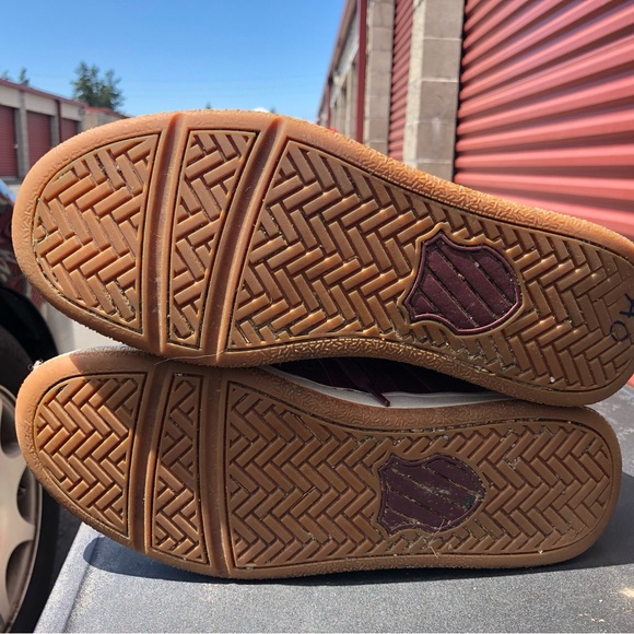 Kayswiss Classic 03343-648M Men’s Red Leather sneakers Size 11 - Picture 10 of 10